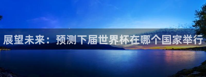 欧洲世预赛赛程表:展望未来:预测下届世界杯在哪个国家举行